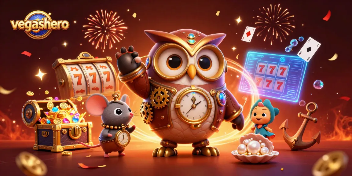 Engage with VegasHero Casino's vibrant scene of winning slots and rich treasures.